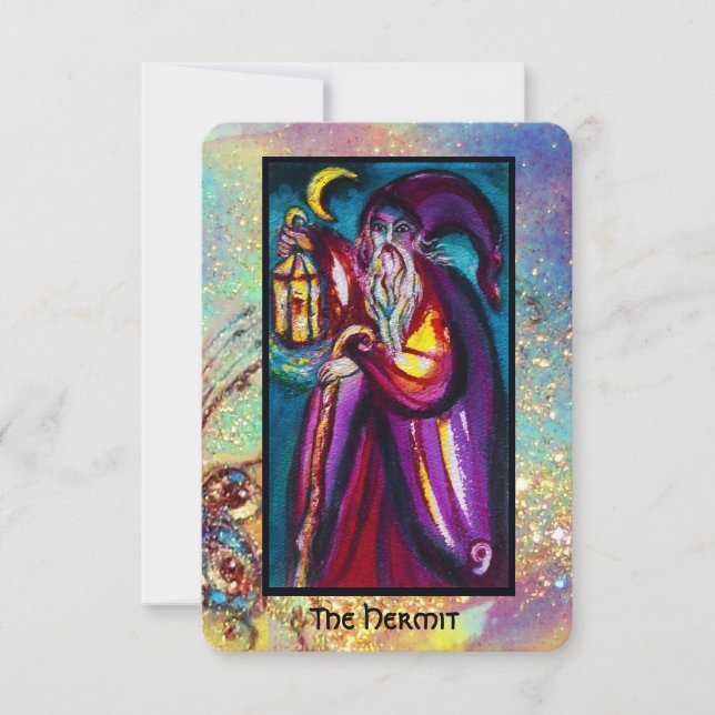 TAROTS OF THE LOST SHADOWS / THE HERMIT ANNOUNCEMENT (Front)