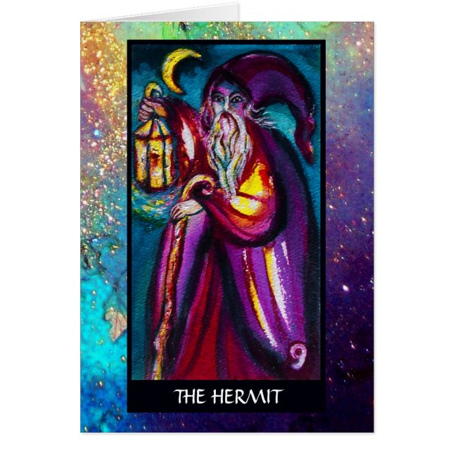 TAROTS OF THE LOST SHADOWS / THE HERMIT CARDS (Front)