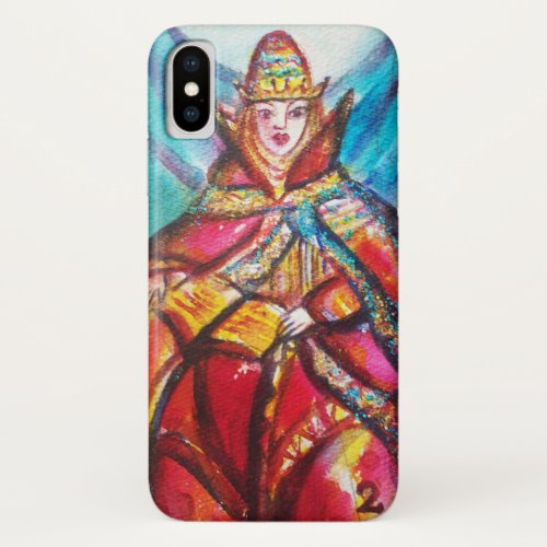 TAROTS OF THE LOST SHADOWS  THE HIGH PRIESTESS iPhone X CASE