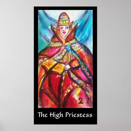 TAROTS OF THE LOST SHADOWS THE HIGH PRIESTESS POSTER