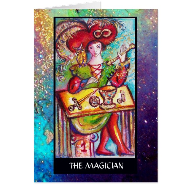 TAROTS OF THE LOST SHADOWS / THE MAGICIAN CARDS (Front)