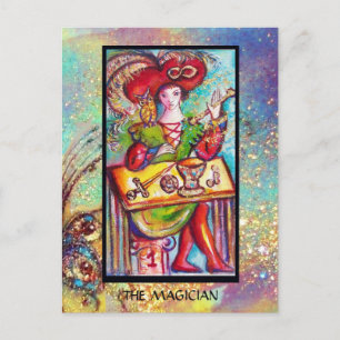 TAROTS OF THE LOST SHADOWS /THE MAGICIAN POSTCARD