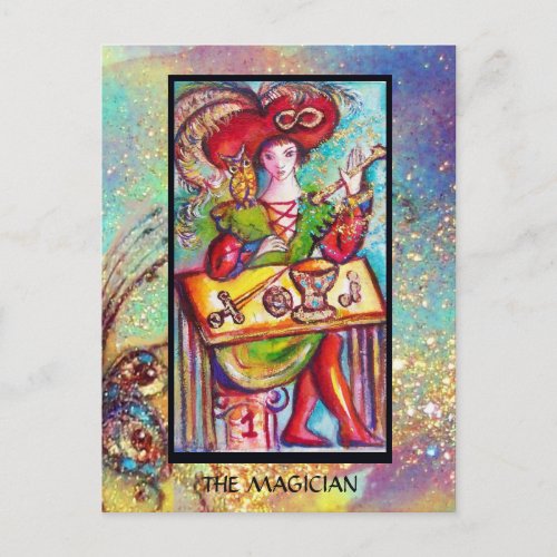 TAROTS OF THE LOST SHADOWS THE MAGICIAN POSTCARD