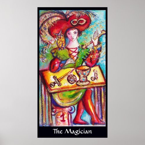 TAROTS OF THE LOST SHADOWS THE MAGICIAN POSTER
