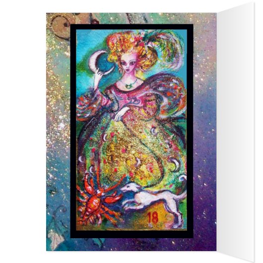 TAROTS OF THE LOST SHADOWS / THE MOON LADY (Inside (Left))