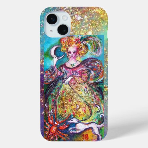 TAROTS OF THE LOST SHADOWS  THE MOON LADY iPhone 15 PLUS CASE