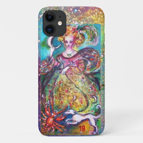 TAROTS OF THE LOST SHADOWS  THE MOON LADY iPhone 11 CASE