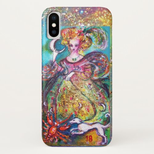TAROTS OF THE LOST SHADOWS  THE MOON LADY iPhone XS CASE