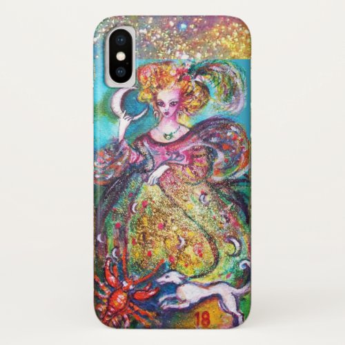 TAROTS OF THE LOST SHADOWS  THE MOON LADY iPhone X CASE