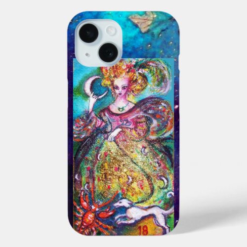TAROTS OF THE LOST SHADOWS  THE MOON LADY iPhone 15 CASE