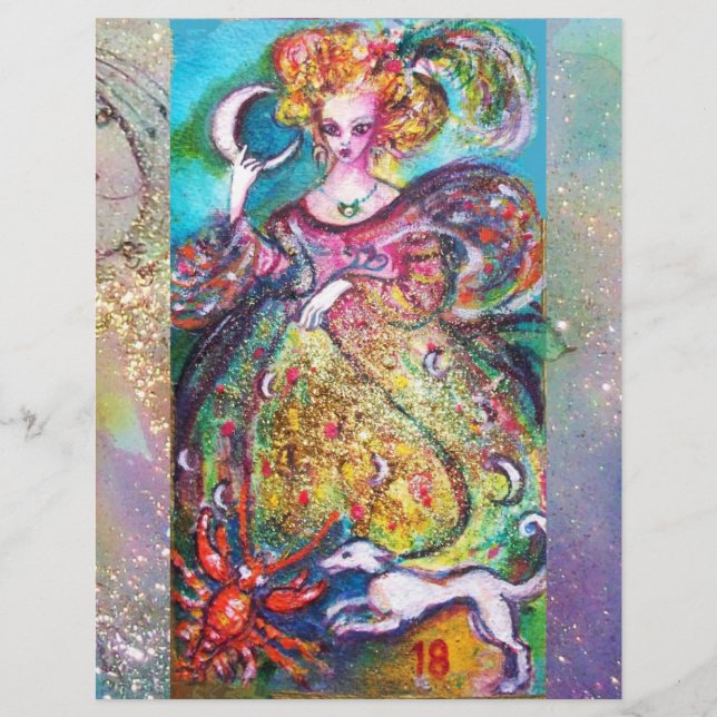 TAROTS OF THE LOST SHADOWS / THE MOON LADY IN BLUE (Front)