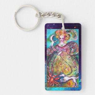 TAROTS OF THE LOST SHADOWS /THE MOON LADY Monogram Keychain