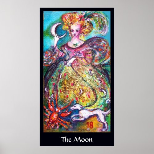 TAROTS OF THE LOST SHADOWS THE MOON LADY POSTER