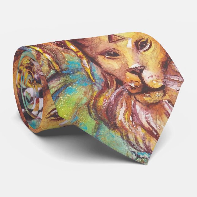 TAROTS OF THE LOST SHADOWS /THE SUN NECK TIE (Rolled)