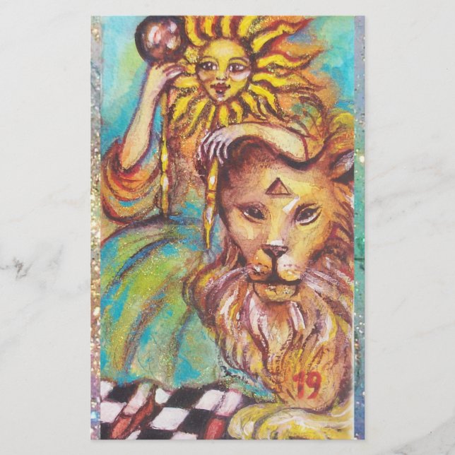 TAROTS OF THE LOST SHADOWS / THE SUN STATIONERY (Front)