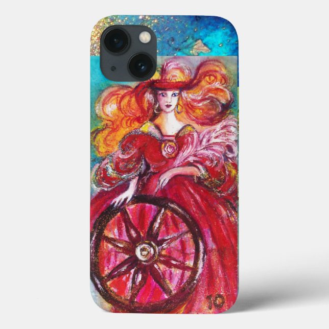 TAROTS OF THE LOST SHADOWS / THE  WHEEL OF FORTUNE Case-Mate iPhone CASE (Back)