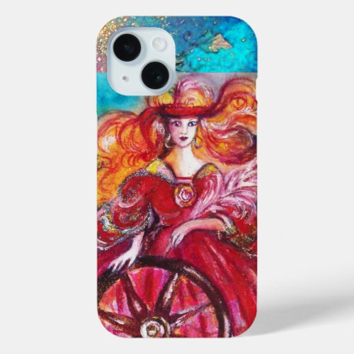TAROTS OF THE LOST SHADOWS  THE  WHEEL OF FORTUNE iPhone 15 CASE