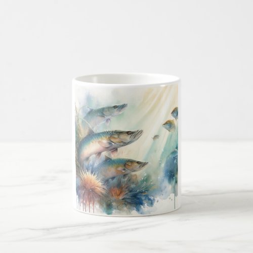 Tarpon Clupeiformes 060624AREF121 _ Watercolor Coffee Mug