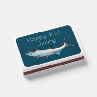 Trout Fly Fishing Birthday Retirement For Men Matchboxes