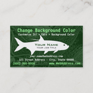 Tarpon Fish Business Card