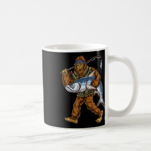 Tarpon Fishing Bigfoot Fishermen Coffee Mug