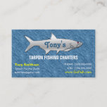 Tarpon Fishing Guide Business Card at Zazzle