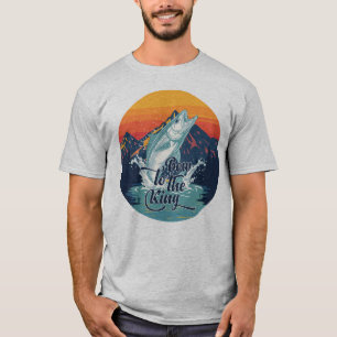 Tarpon Fly Fishing Bow To The King Gift T-Shirt
