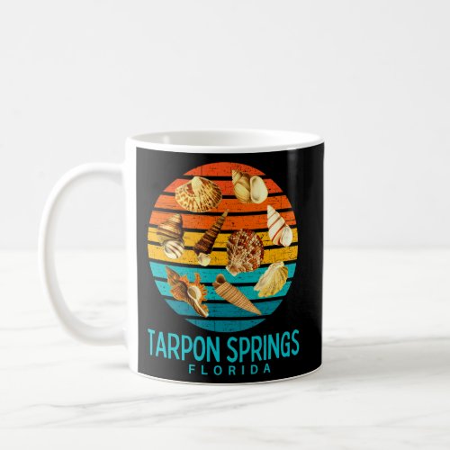 Tarpon Springs Florida Beach Shells Novelty Coffee Mug