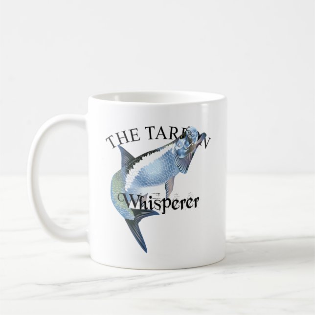 Tarpon Whisperer Coffee Mug (Left)