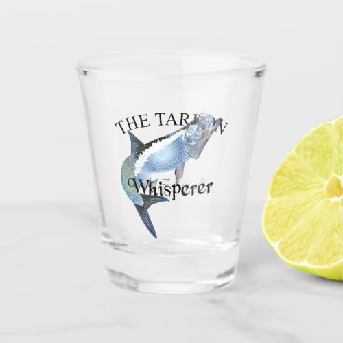 Tarpon Whisperer Shot Glass