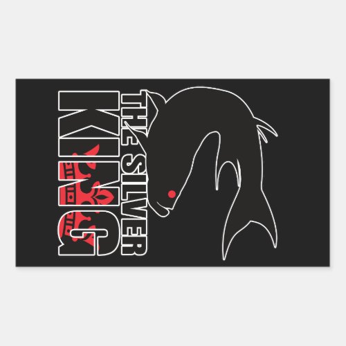 Tarpons Tarpon Silver King  Marine Geek Rectangular Sticker