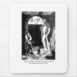 Tarquin and the Garden Gnome Mouse Pad
