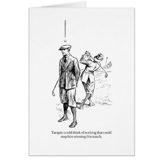 Tarquin and the Golf Match Cards