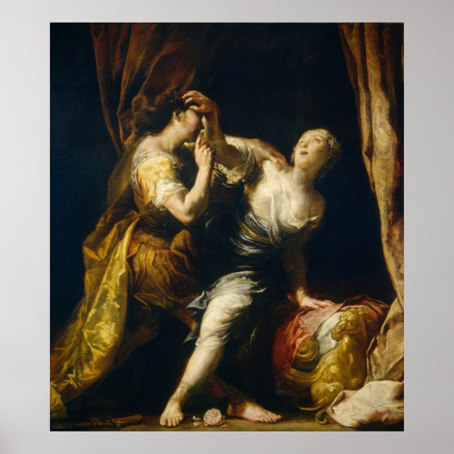 Tarquin Lucretia - Giuseppe Crespi Fine Art Poster (Front)