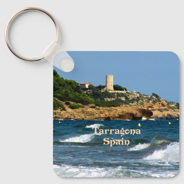 Tarragona, Spain Keychain (Front)