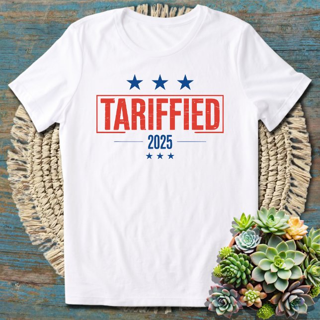 Tarrified Political Humor Graphic - Funny Satire T-Shirt (Creator Uploaded)