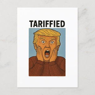 Tarrified Resist I Stand With Penguins  Announcement Postcard