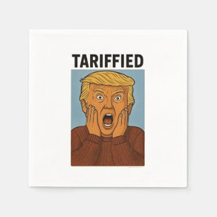 Tarrified Resist I Stand With Penguins Napkins