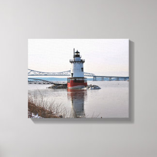 Tarrytown Lighthouse, New York Canvas Print