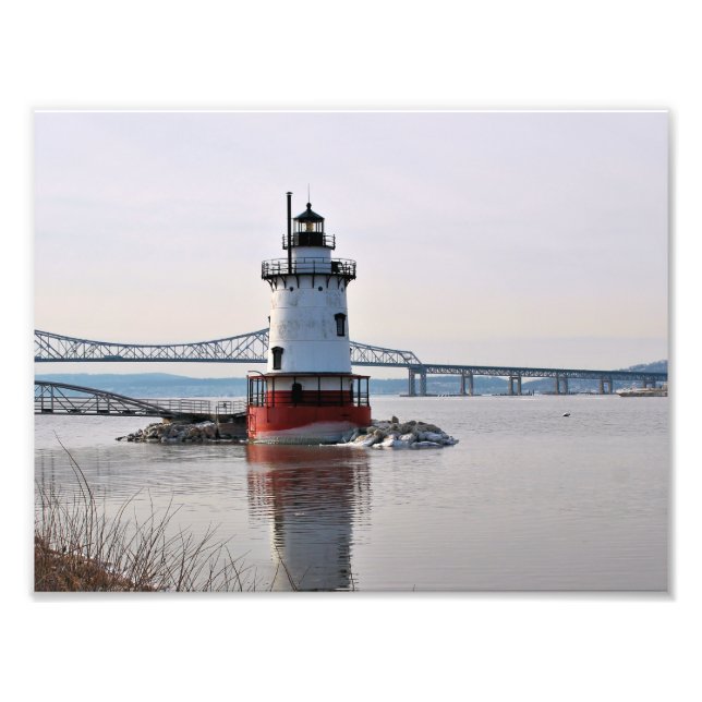 Tarrytown Lighthouse, New York Photo Print (Front)