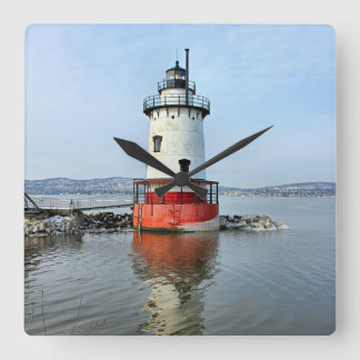 Tarrytown Lighthouse, New York Wall Clock