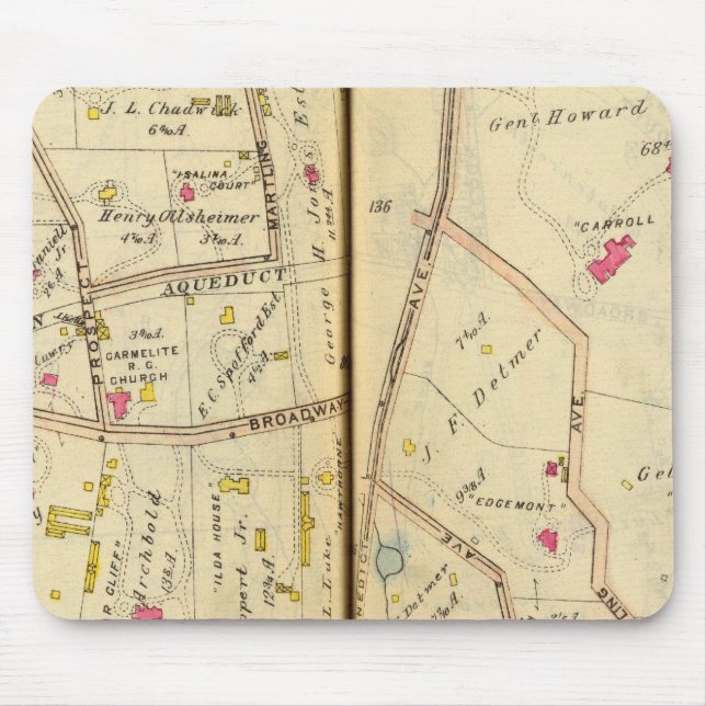 Tarrytown, New York 3 Mouse Pad (Front)