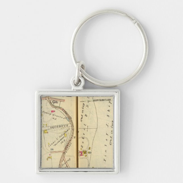 Tarrytown, New York 6 Keychain (Front)