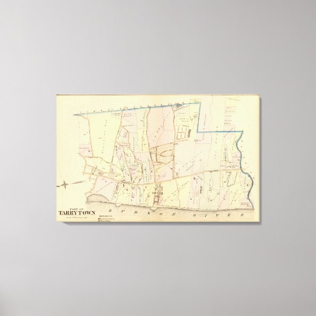 Tarrytown, New York Canvas Print (Front)