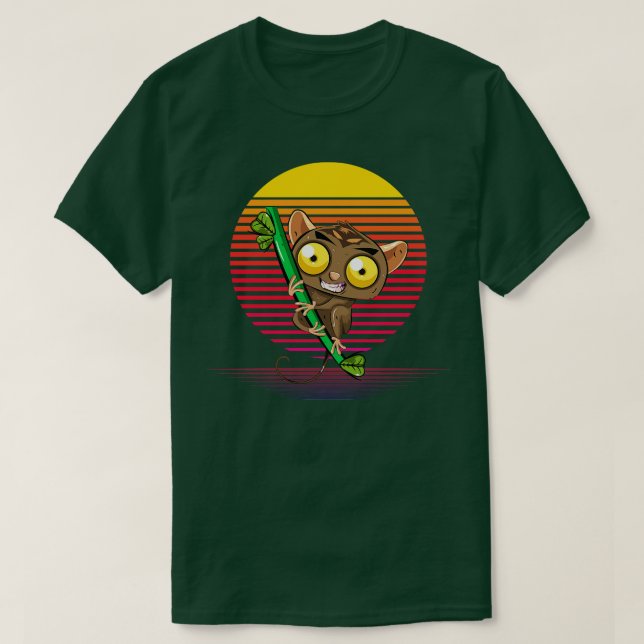 Tarsier Vapor T-Shirt (Design Front)