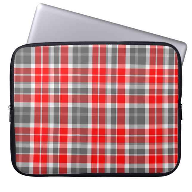 TARTAN 15 inch laptop sleeve (Front)