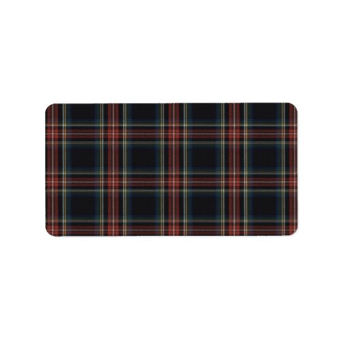 Tartan Address Labels