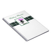 Tartan and Thistle Wedding Planner Notebook (Right Side)