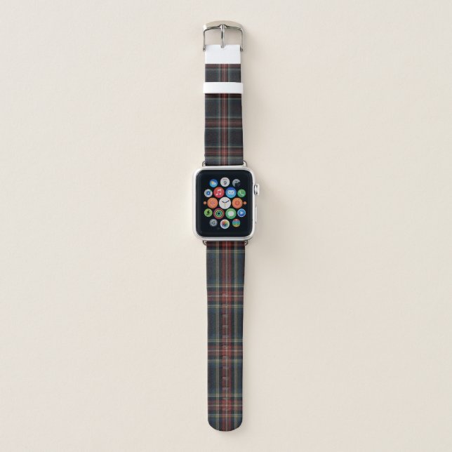 Tartan Apple Watch Band, 38mm Band (Front)