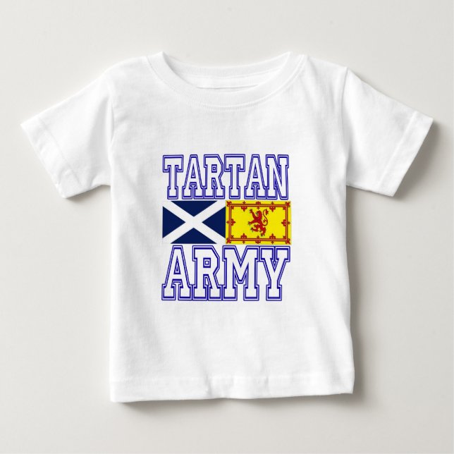 Tartan Army Baby T-Shirt (Front)